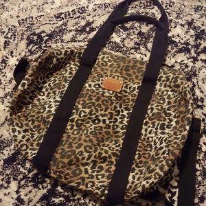 PINK Cheetah Duffle Bag